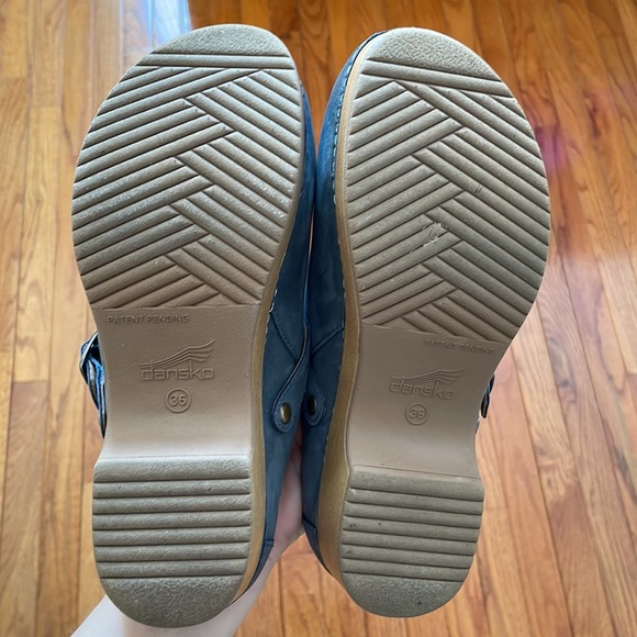 Dansko Open Back Clog - Berry Burnished Nubuck - Picture 5 of 5